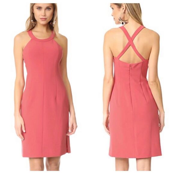 NEW Elizabeth And James Imogen Halter Mini Dress - Picture 1 of 9